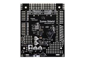 Zumo Shield for Arduino, assembled top view